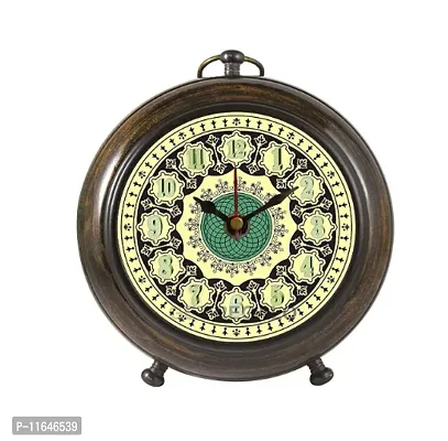 Designer Brown Wooden Analog Wall Clock