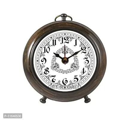 Designer Brown Wooden Analog Wall Clock