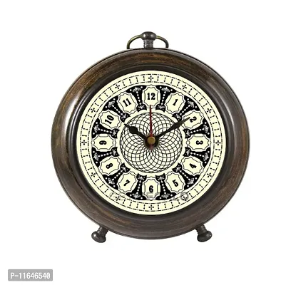 Designer Brown Wooden Analog Wall Clock