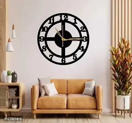 Wall Clock056 Black 30x30cm