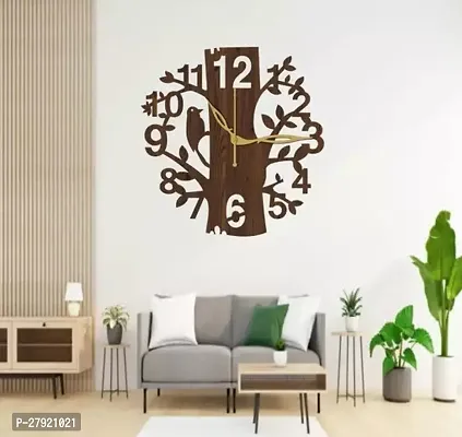 Wall Clock057 Wenge 30x30cm-thumb0
