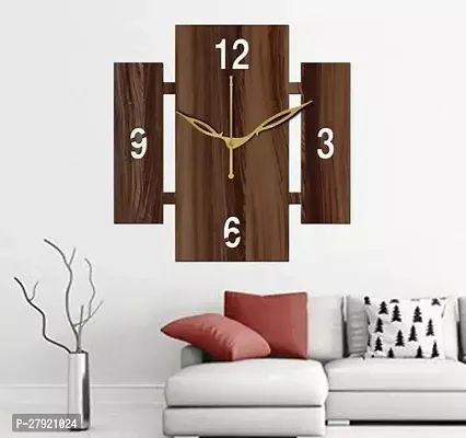 Wall Clock014 Wenge 25x25cm-thumb0