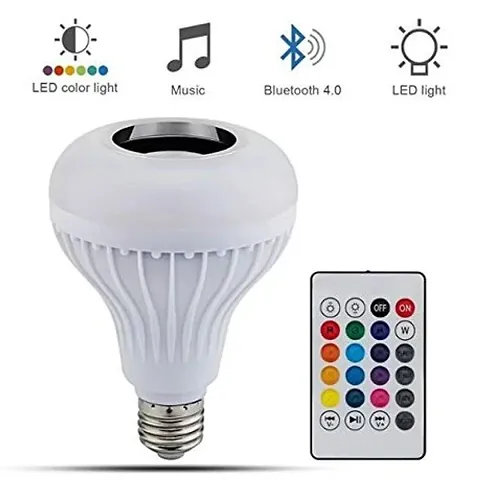 3 in 1 Led Bulb with Bluetooth Speaker Music Light Bulb