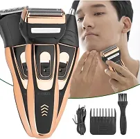 Wireless Beard Nose  Ear trimmer shaving zero machine grooming kit(pack of 1)-thumb1