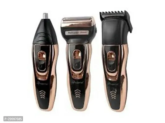 Rechargeable Beard And Hair Machine And Trimming With Cord And Without Cordless Use(pack of 1)-thumb3