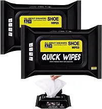 Shoe Cleaner Wet Wipes For Shoes/Loafers/Sandals/Slippers/Traditional Footwear(PACK OF 1)-thumb1