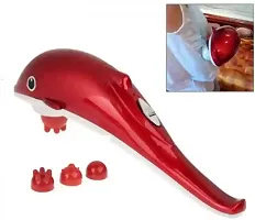 Dolphin Handheld Body Massager for Pain Relief with Powerful Vibration for Unisex (pack of 1)-thumb3