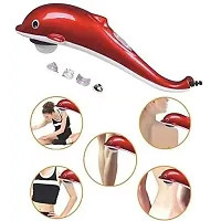 Electric Dolphin Deep Vibrating Relaxing Massager Single Head Dolphin Massager (Pack of 1)-thumb2