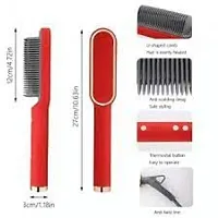 Women  men, Fast Heating, Ionic Care, 5 Heat Settings, Hair Straighteneer, Hot Brush#(pack of 1)-thumb1