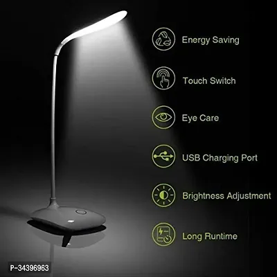 Led Desk Lamps Eye-Caring Table Lamp USB Charging Desk Lamp Touch Dimming Bedside Reading Lamp ( pack of 1 )-thumb4