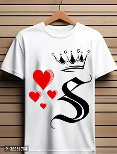 Stylish White Polyester Printed Tees For Boys-thumb0