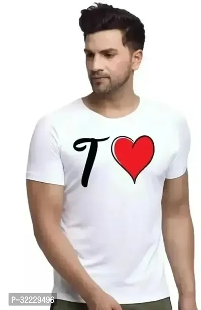 Reliable Polyester Printed Round Neck Tees For Men-thumb0