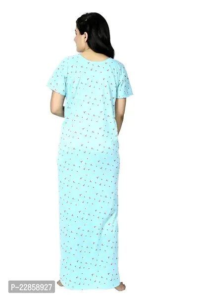 New Arrivals Printed Nighty/Night Gown For Women-thumb4