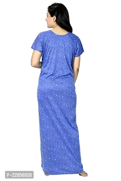 New Arrivals Printed Nighty/Night Gown For Women-thumb3