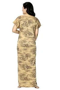 New Arrivals Printed Nighty/Night Gown For Women-thumb1