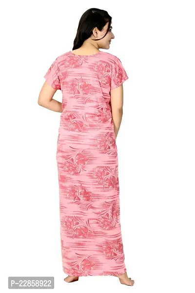New Arrivals Printed Nighty/Night Gown For Women-thumb3