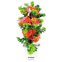 Artificial Multi Plant With Pot Sparrow Size 12 Inch Pack Of 1-thumb2