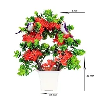 Artificial Multi Plant With Pot Sparrow Size 12 Inch Pack Of 1-thumb3