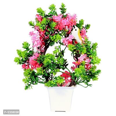 Artificial Multi Plant With Pot Sparrow Size 12 Inch Pack Of 1