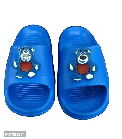 Kids Slip On Slipper Flip Flop  Stylish  Comfortable for Girls  Boys (Blue)-thumb0