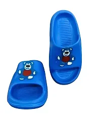 Kids Slip On Slipper Flip Flop  Stylish  Comfortable for Girls  Boys (Blue)-thumb1