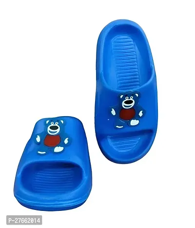 Kids Slip On Slipper Flip Flop  Stylish  Comfortable for Girls  Boys (Blue)-thumb2