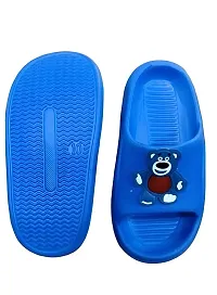 Kids Slip On Slipper Flip Flop  Stylish  Comfortable for Girls  Boys (Blue)-thumb3