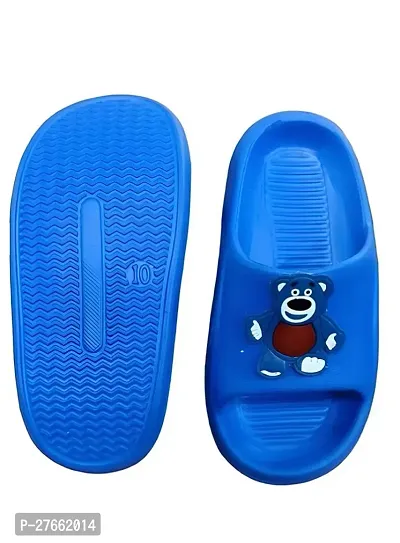 Kids Slip On Slipper Flip Flop  Stylish  Comfortable for Girls  Boys (Blue)-thumb4