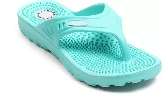 Women  Girls Dotted Slippers Comfortable  lightweight Slipper (Green)-thumb4