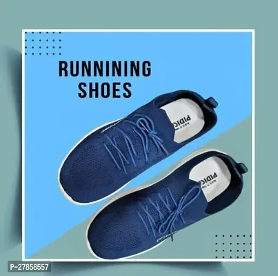 Boys  Men comfortable Outdoors Shoes(Blue) Walking Shoes For Men-thumb2