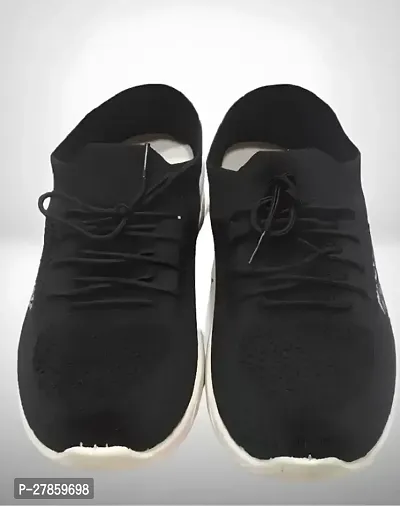 Boys  Men comfortable Outdoors Shoes(Black) Walking Shoes For Men-thumb2
