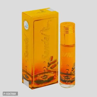 Sandal Great Fragrance 8Ml Floral Attar Pocket Perfume Ittar Ettar Itar Etar Itra Itras Oud Oudh Dubai Attar Best Attar Best Perfume Oil Mens Perfumes Perfumes