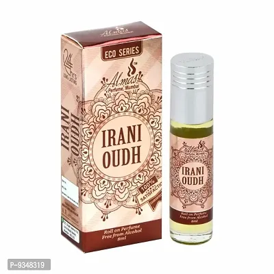 Almas Brand 100% Original | IRANI OUDH | Great Fragrance 8Ml Floral Attar  Pocket Perfume | Ittar | Ettar | Itar | Etar | Itra | Itras | OUD | OUDH | DubaI Attar | Best Attar | Best Perfume Oil |-thumb0