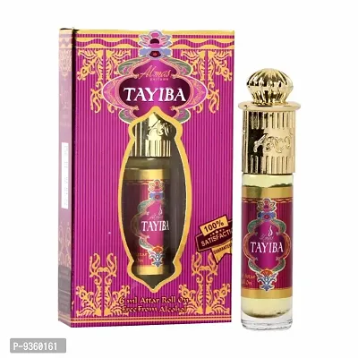 Almas Brand 100% Original | TAYIBA | Great Fragrance 6Ml Floral Attar  Pocket Perfume | Ittar | Ettar | Itar | Etar | Itra | Itras | Oud | Oudh | Dubai Attar | Best Attar | Best Perfume Oil |