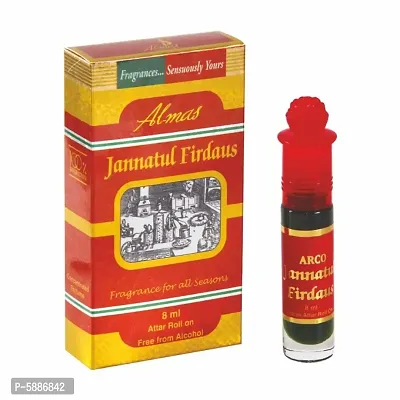 JANNATUL FIRDAUS GREAT FRAGRANCE LONG-LASTING  FLORAL ATTAR  POCKET PERFUME