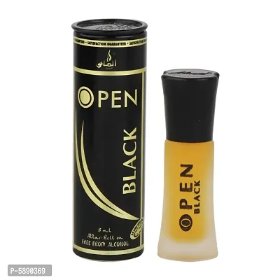 ALMAS BRAND 100% ORIGINAL (OPEN BLACK) BEST FRAGRANCE L  GREAT QUALITY WITH GREAT SMELL. BEST ATTAR FOR REGULAR USE OR PARTY USE TOO.VERY FRE-thumb0