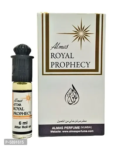 ALMAS BRAND 100% ORIGINAL ROYAL PROPHECY GREAT FRAGRANCE L FLORAL ATTAR  POCKET PERFUME