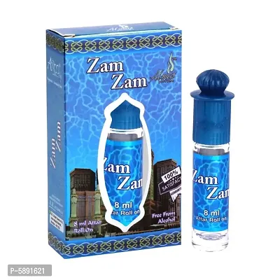 ALMAS BRAND 100% ORIGINAL ZAM ZAM GREAT FRAGRANCE L FLORAL ATTAR  POCKET PERFUME