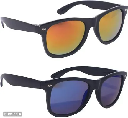 Fabulous Plastic Sunglasses For Men Pack Of 2-thumb0