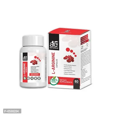 AE Naturals L-Arginine Capsules 60 Caps