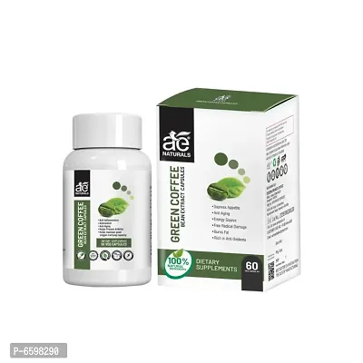 AE Naturals Green Coffee Bean Extract Capsules 60 Caps