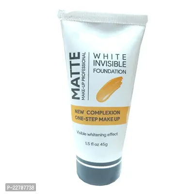 Invisible White Matte Professional Makeup Foundation