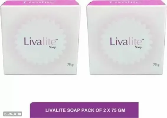 Livalite face soap 2 (2 x 75 g)-thumb0