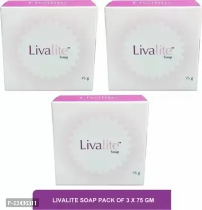 Livalite face soap 3 (3 x 75 g)