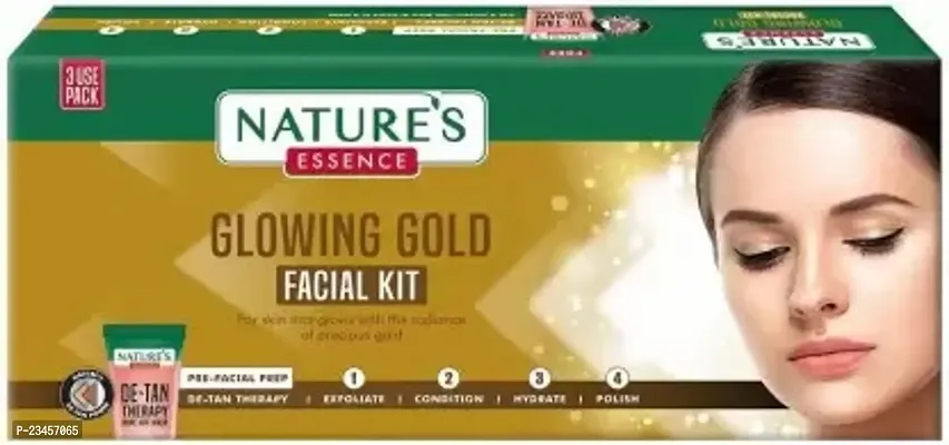 Nature S Essence Glowing Gold Facial Kit 60 G 15 Ml 60 G-thumb0