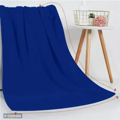 Latest Cotton Fade Resistant 650 GSM Bath Towel - 2Pcs (Blue, 30 x 60)-thumb5