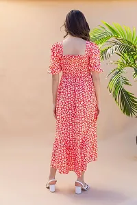 Classic Crepe Printed Dresses for Women-thumb1