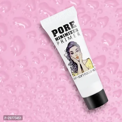 Pore Minimizer Primer For Long Lasting  Flawless Make Up Primer - 10 ml (Transparent)-thumb0