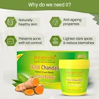 Haldi -Chandan Bleach Cream Instant Glow Fairness Facial Pack for All Skin Types (250 gm)-thumb1