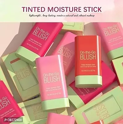 Cream Blush Sticks - Multi-Use Makeup Stick for Cheeks and Lips with Hydrating Formula SET OF 3-thumb4